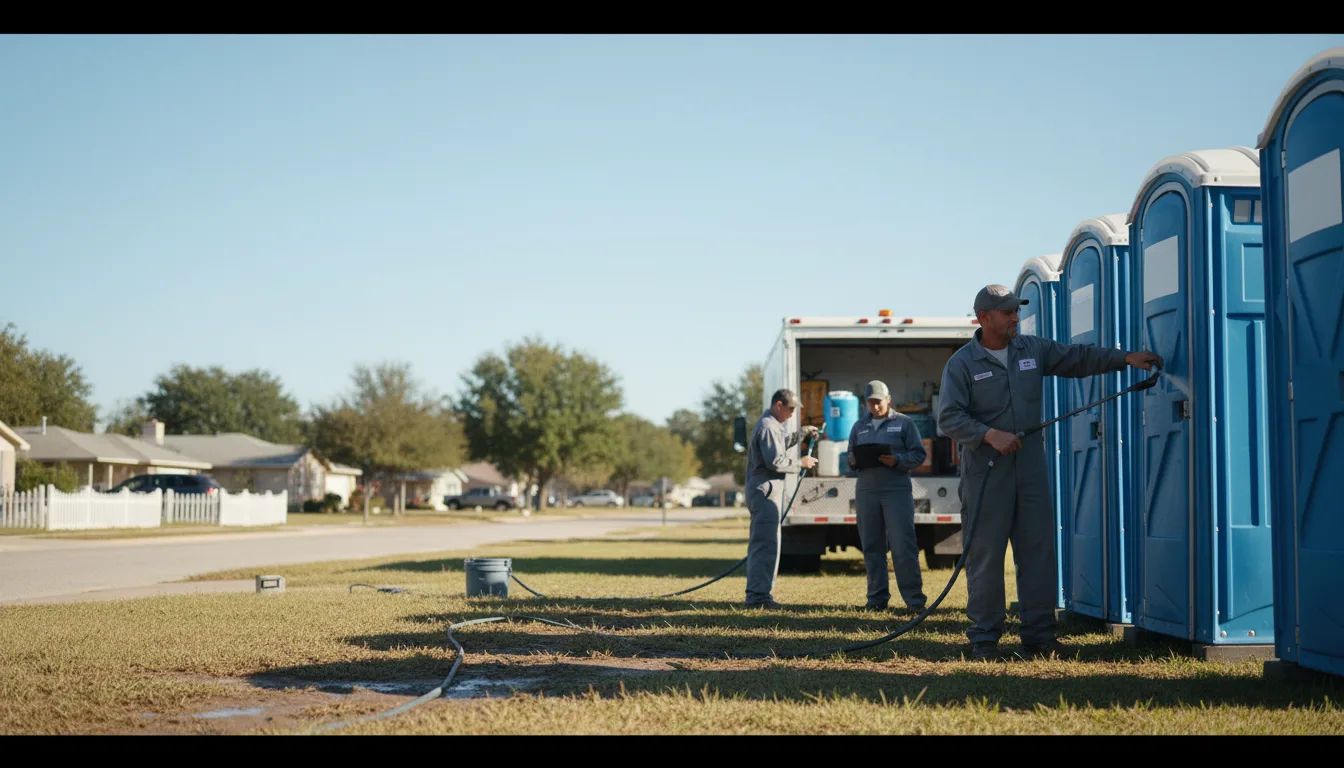 Long-Term Portable Toilet Rental in Dennis, MS near me